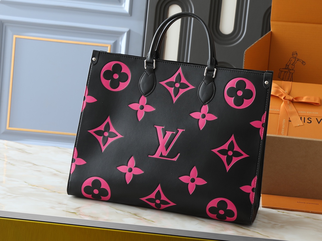 LV Classic Handbag Monogram Canvas Model M24583 Monogram Pattern Evening